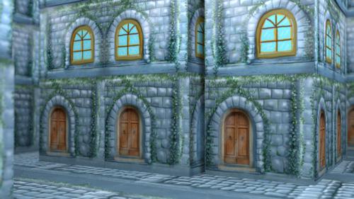 A walk in old stone city street preview image